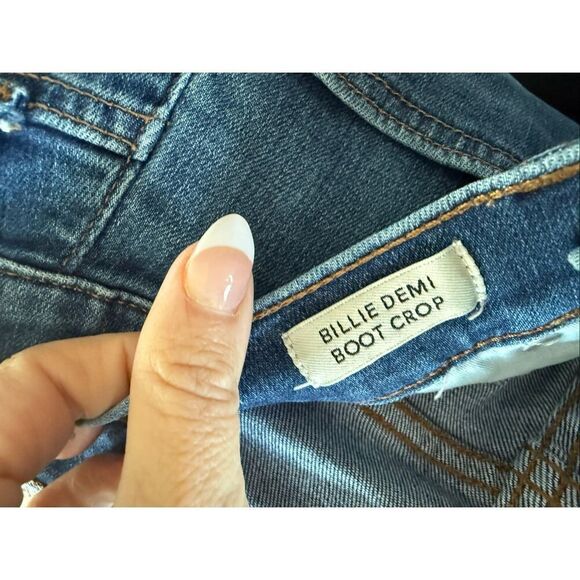 J. Crew Billie Demi Boot Crop Jeans size 26 - Picture 6 of 7